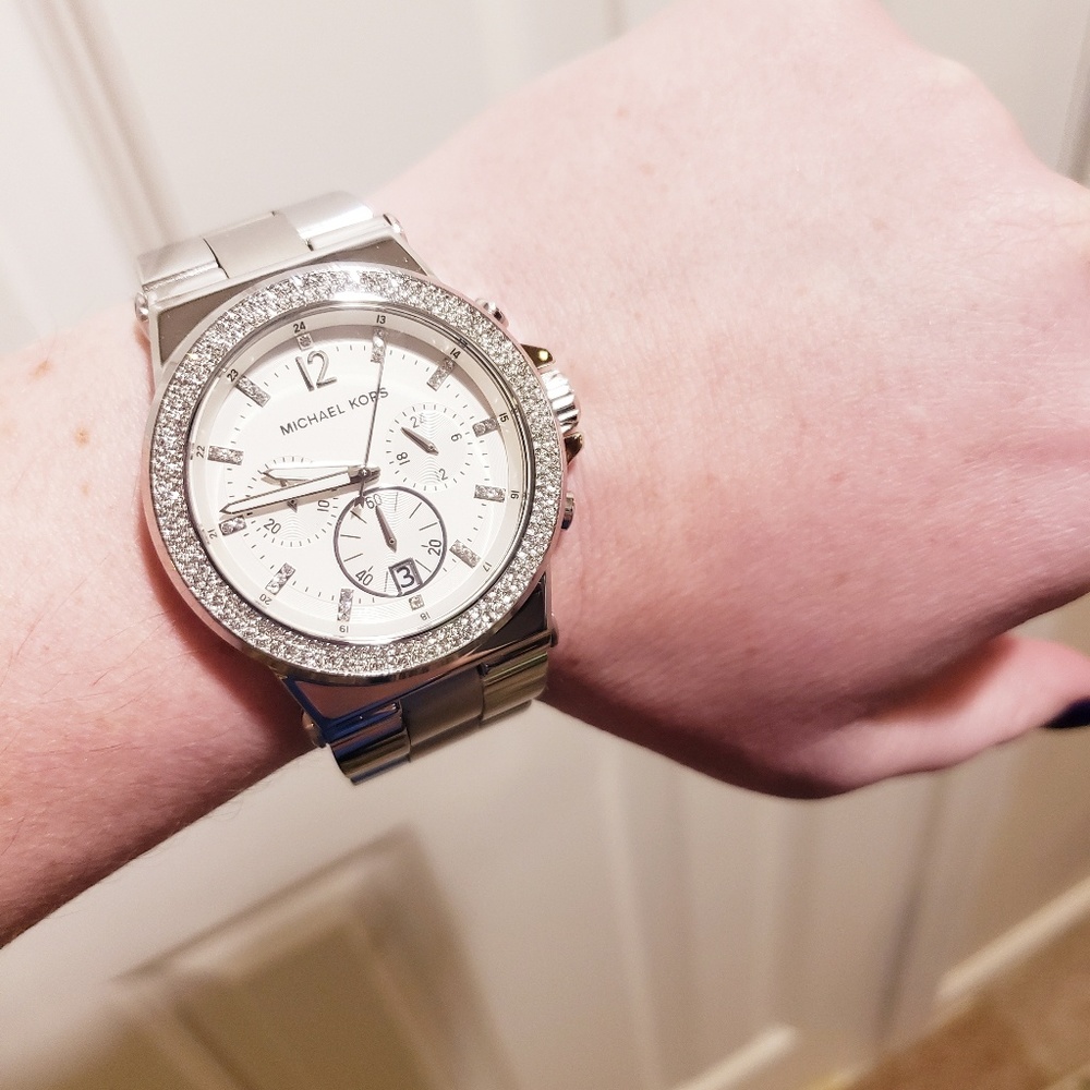 Michael Kors silver watch MK5385 - Picture 8 of 8